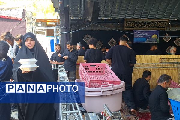 مراسم راهپیمایی جاماندگان اربعین حسینی در شیراز