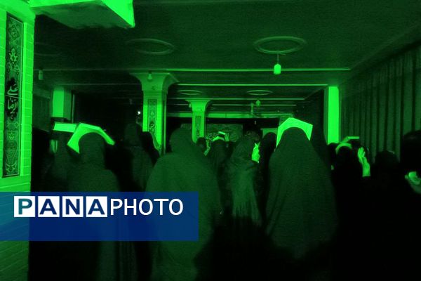 برگزاری مراسم شب قدر در حسینیه بیت الرباب قیامدشت ری 