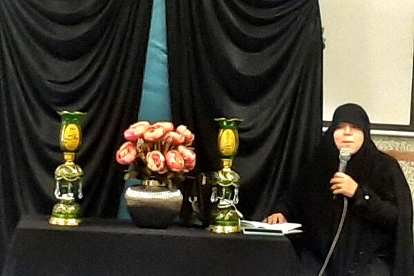 مراسم عزاداری وفات حضرت زینب (س) در ناحیه دو شهرری 