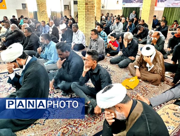 رودان در شب و روز شهادت حضرت فاطمه زهرا(س) سوگوار شد