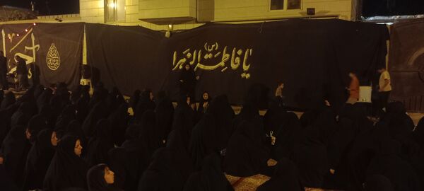روضه خیابانی در شهرستان کاشمر