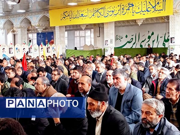 مراسم بزرگداشت یوم‌الله ۹ دی در کاشمر