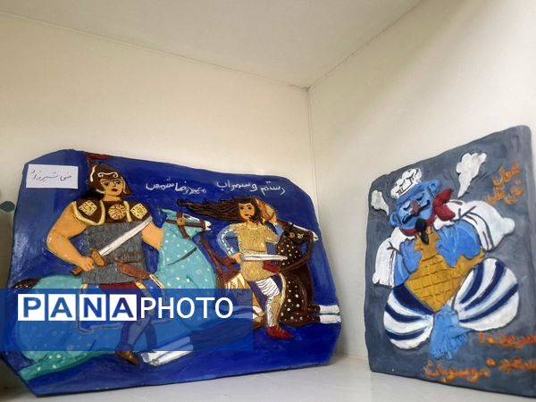 کارگاه سفالگری در کانون پرورش فکری کودکان و نوجوانان شماره ۴ خراسان رضوی 