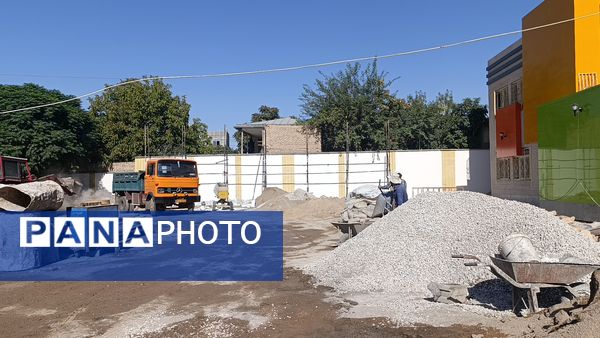 بازدید مدیرکل نوسازی، توسعه و تجهیز مدارس خراسان شمالی از پروژه مدرسه بصیرت آشخانه 