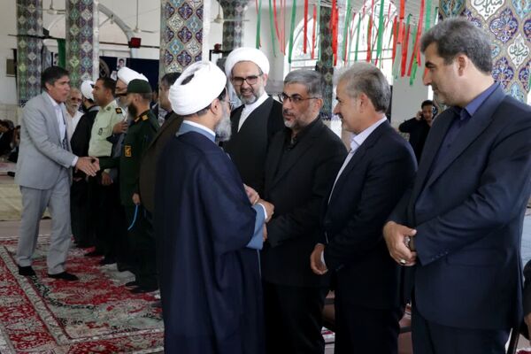 مراسم بزرگداشت هفتمین روز شهادت شهدای خدمت در مهریز