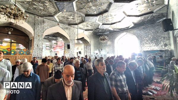 اقامه نماز باران در کاشمر
