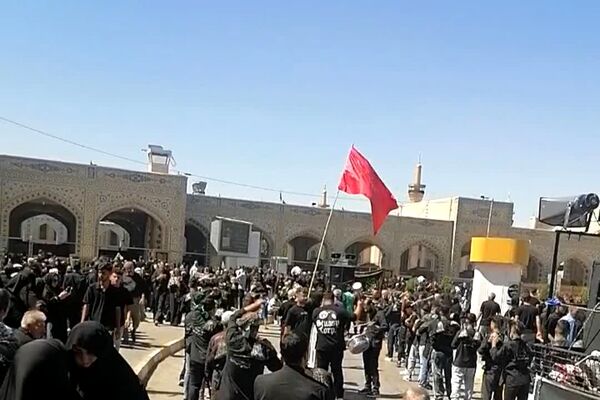 مراسم عزاداری عاشقان امام رضا (ع) در مشهد مقدس