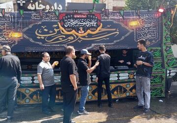 موکب امام حسن مجتبی در روز شهادت امام حسن مجتبی علیه‌السلام 