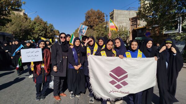 راهپیمایی ۱۳آبان در نیشابور 