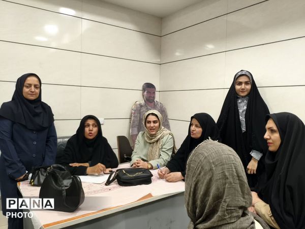 برگزاری موکب اداره آموزش و پرورش ناحیه چهار استان اصفهان
