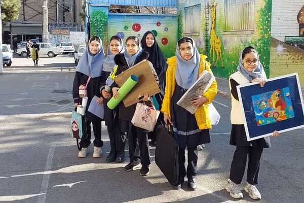 افتتاحیه مسابقات فرهنگی هنری امید فردا دختران در شهرستان ورامین