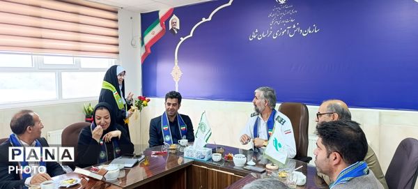 سفر معاون فعالیت های دانش آموزی کشور همراه با کارشناس جذب پیشتازان به خراسان شمالی 