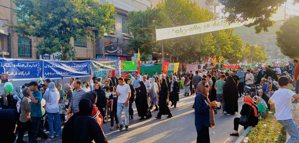 مردم غیور بروجرد در عید غدیر صدای وحدت و مقاومت در برابر اسرائیل جنایت کار