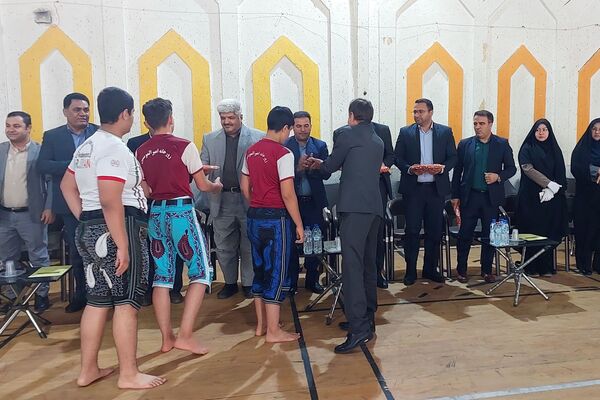 آیین افتتاحیه استانی مسابقات ورزشی درون مدرسه‌ای 
