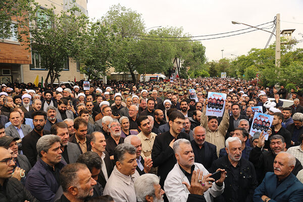 مراسم عزاداری سیدالشهدای خدمت در آذربایجان شرقی 