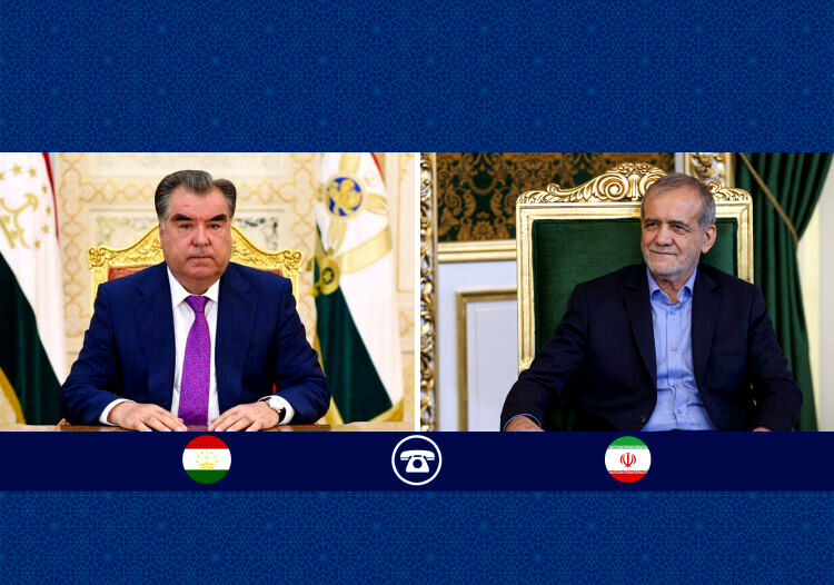 تاکید روسای جمهور ایران و تاجیکستان بر تحکیم مناسبات راهبردی و اجرای توافقات
