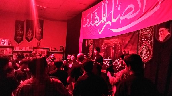 مراسم دهه فاطمیه در هیئت انصار المهدی نیشابور 