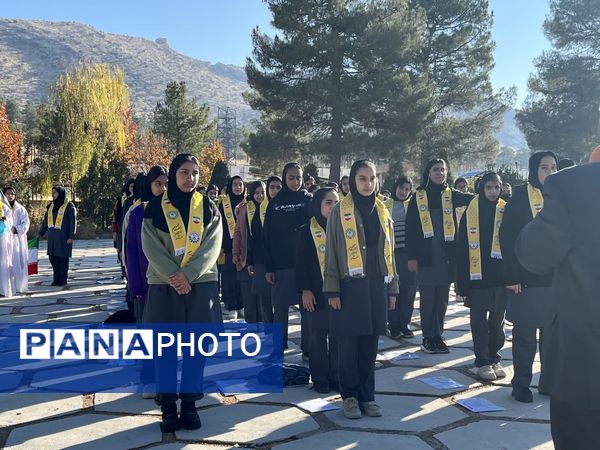 اردو تمشک در اردوگاه شهید دستغیب شیراز