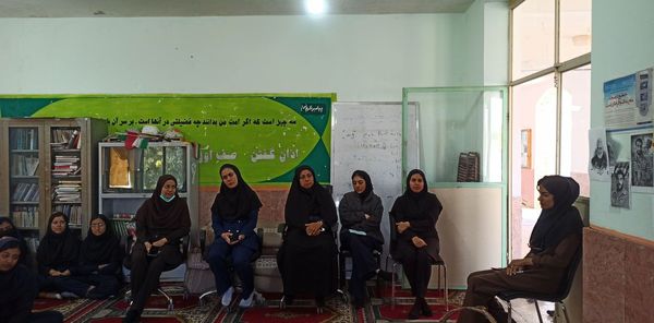 جشن باشکوه ولادت حضرت مهدی(عج) در دبیرستان آسیه رضوان