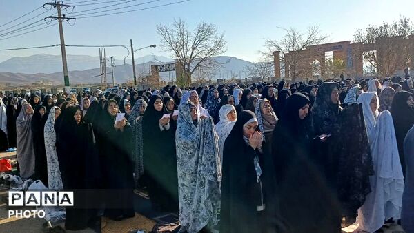 نماز عید فطر در استان خراسان شمالی 