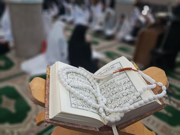 برپایی مراسم جز خوانی در مسجد امام علی (ع)