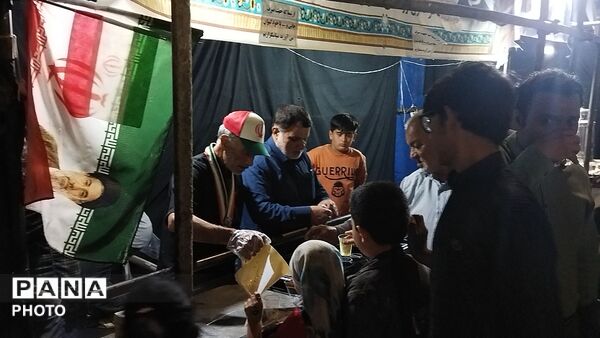 گذری بر موکب شهدای روستای آهوان در هشتاد و هشتمین شب 