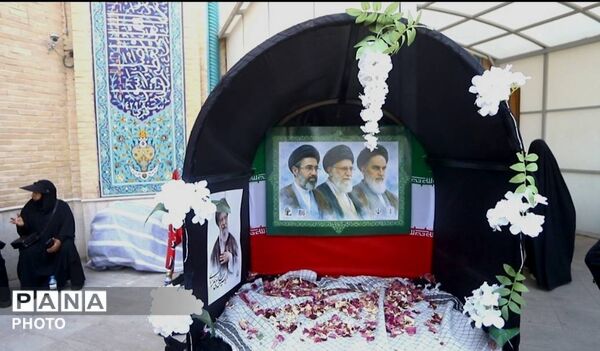 جاماندگان آذربایجان شرقی با چشمانی اشک‌بار به امید روز رجعت با رهبر شهید