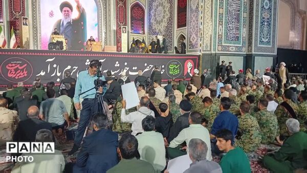 مراسم بزرگداشت قائد شهید امت اسلامی در حرم مطهر رضوی