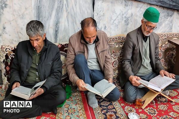 قرائت قرآن در شب بیست سوم ماه مبارک رمضان مسجد جامع شهر بار 
