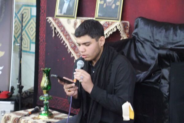سوگواره احلی‌من‌العسل در شهرستان سمنان 