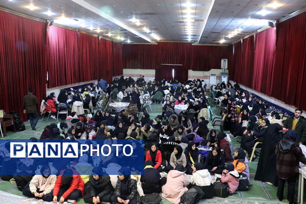 سومین روز اردوی تمشک سازمان دانش‌آموزی آذربایجان‌شرقی