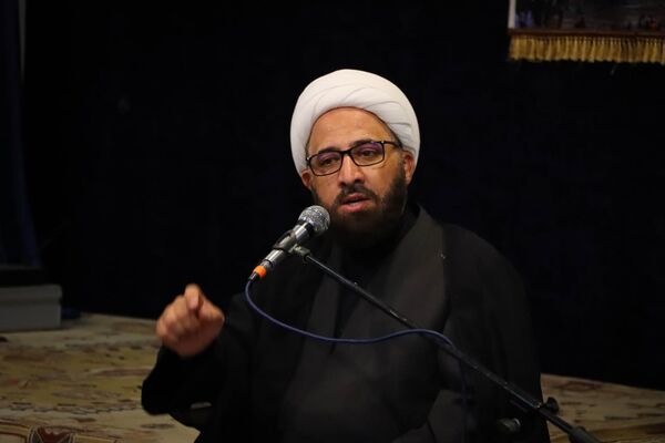 مراسم عزاداری ظهر شهادت امام رضا(ع) در مدرسه رویش کاشان