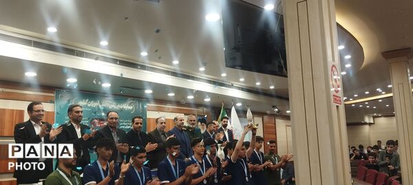 اختتامیه مسابقات ورزشی دانش آموزان قطب دو کشور در قم