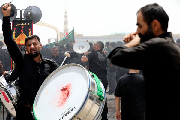 عزاداری روز تاسوعا در مسجد مقدس جمکران