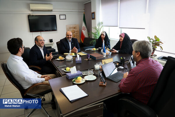 دیدار مدیرعامل بنیاد البرز با مدیرعامل خبرگزاری پانا