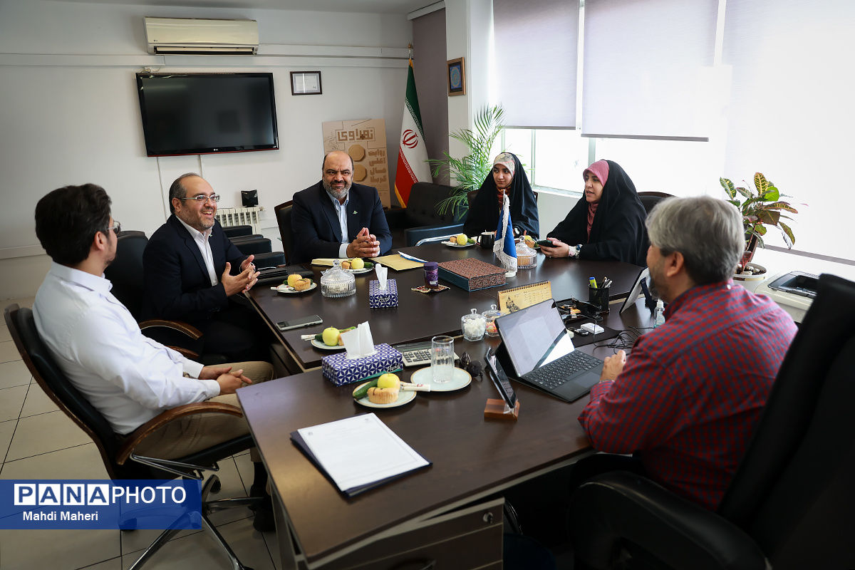 دیدار مدیرعامل بنیاد البرز با مدیرعامل خبرگزاری پانا