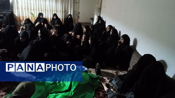 برگزاری روضه های خانگی در روستای فدافن