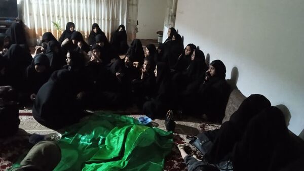 برگزاری روضه های خانگی در روستای فدافن