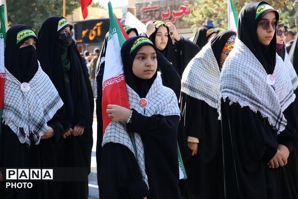 رزمایش همدلی و اقتدار با حضور اقشار مختلف