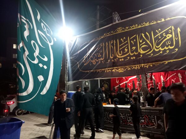 برگزاری مراسم شب تاسوعای حسینی