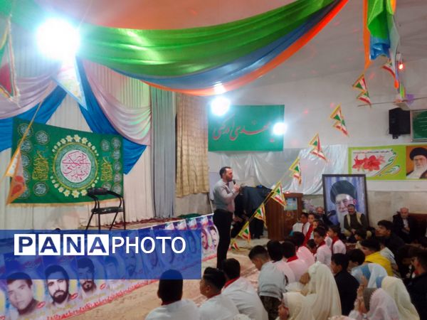 برگزاری جشن نیمه شعبان در حسینیه روستای جوادیه