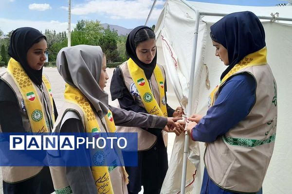 حضور دانش آموزان پاکدشت در دوازدهمین پیش اردوی ملی پیشتازان