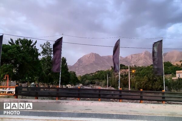 شهر بار، رنگ بوی محرم گرفت برای خون خدا