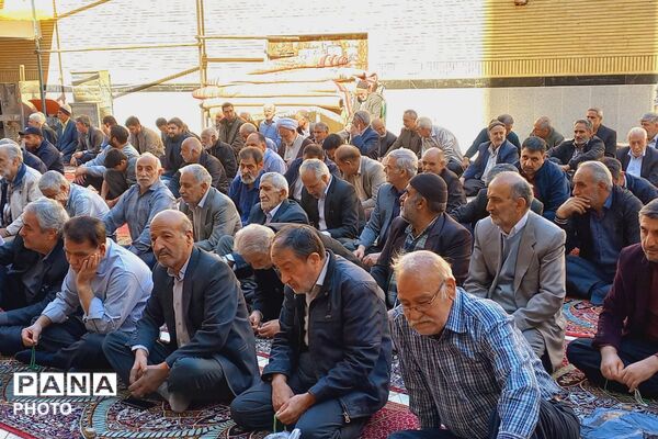 اقامه نماز جمعه ورامین در مسجد صاحب‌الزمان(عج)
