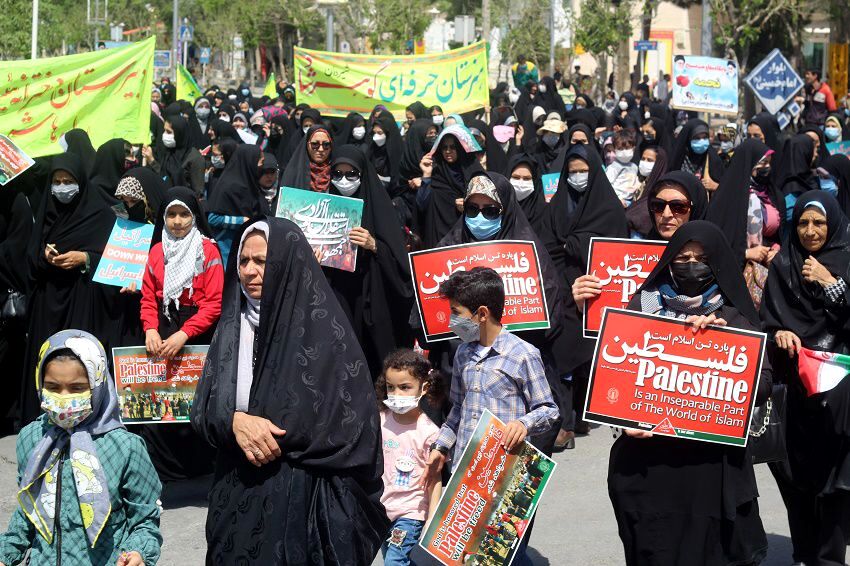 شیروان با شعار مرگ بر اسرائیل خروشید
