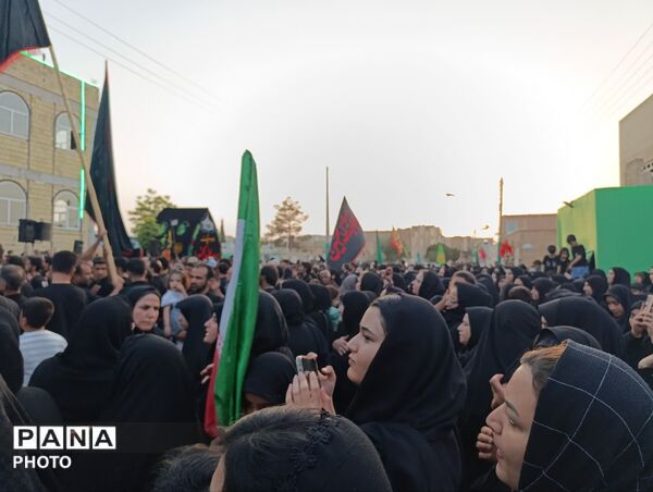 زمزمه‌ های سوگ در کوچه‌های خشتی؛ وقتی نخل چاه‌ ملکی به یاد حسین (ع) برمی‌خیزد