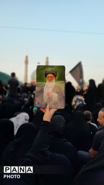 حضور باشکوه و پرشورمیلیونی ملت ایران در مراسم وداع با امام شهید