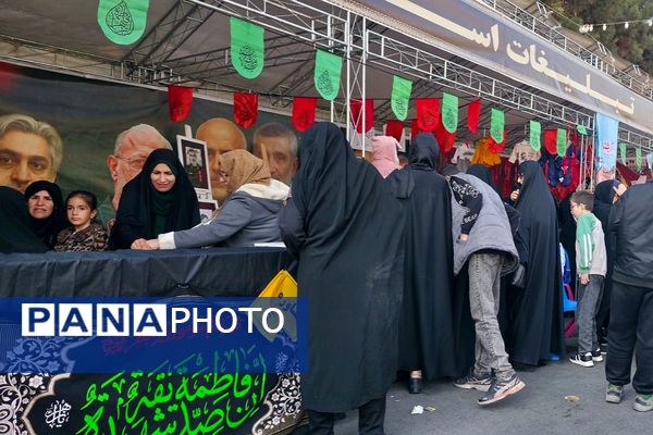 برگزاری آیین سوگواری شهادت حضرت زهرا(س) در رباط‌کریم