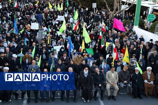 حضور حماسی مردم ولایتمدار استان البرز در تجمع بزرگ یوم الله ۹ دی