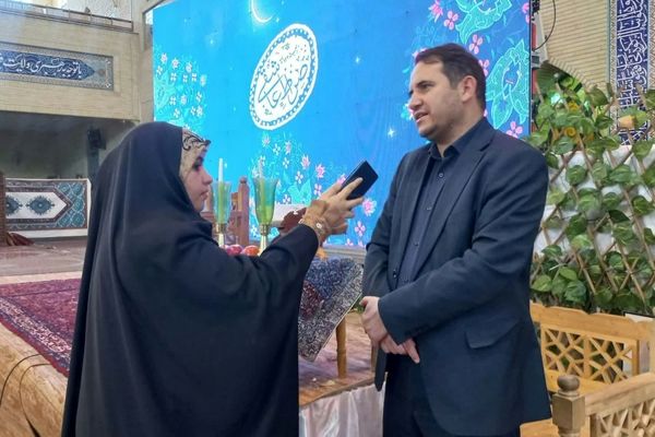 دو هزار نفر از دانش‌آموزان در اعتکاف شهرستان شرکت کردند